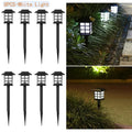 8-Pack Solar Garden Pathway Lights - Waterproof LED Outdoor Lamp Set