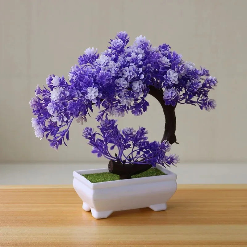 Artificial Bonsai Tree — Decorative Faux Plant for Home & Garden