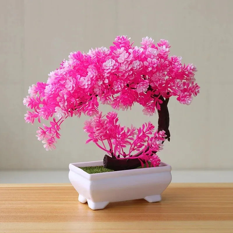 Artificial Bonsai Tree — Decorative Faux Plant for Home & Garden