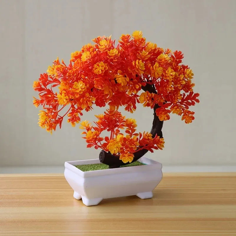 Artificial Bonsai Tree — Decorative Faux Plant for Home & Garden