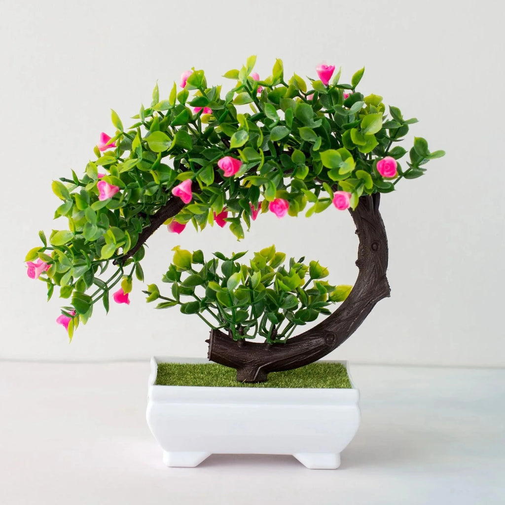 Artificial Bonsai Tree — Decorative Faux Plant for Home & Garden