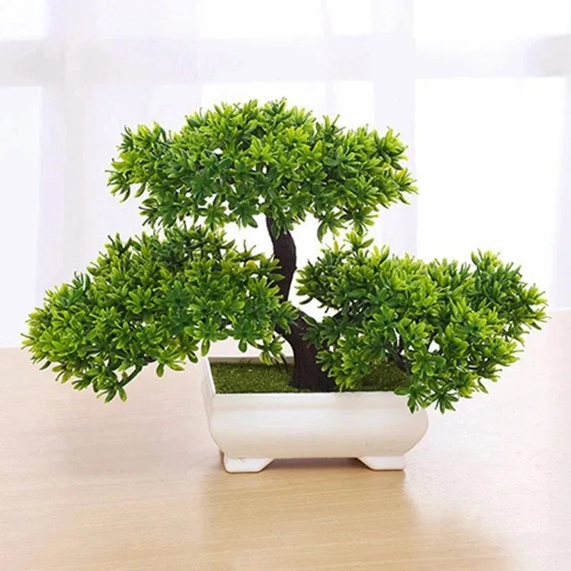 Artificial Bonsai Tree — Decorative Faux Plant for Home & Garden