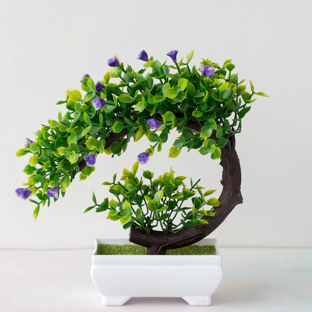 Artificial Bonsai Tree — Decorative Faux Plant for Home & Garden