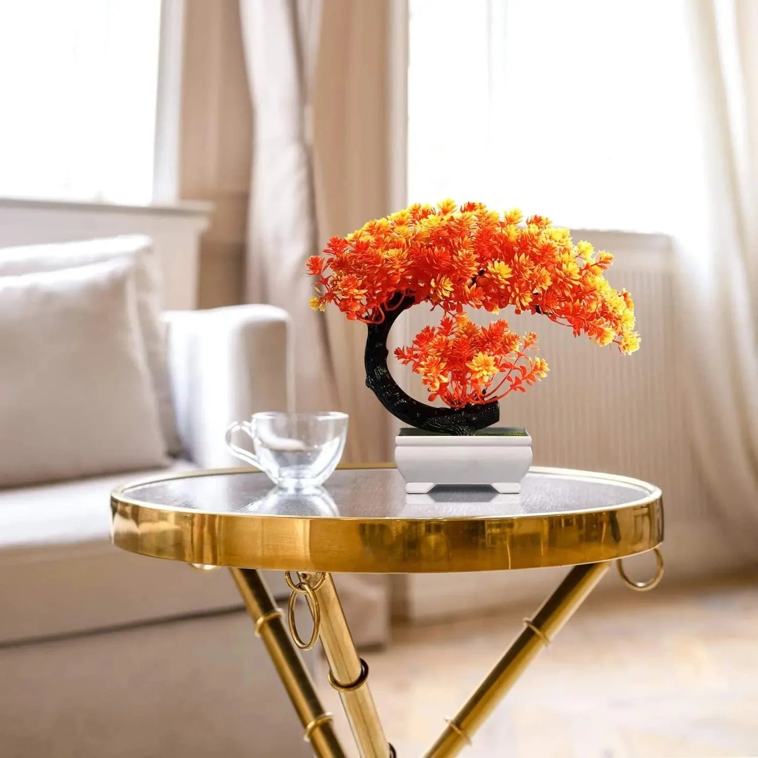 Artificial Bonsai Tree — Decorative Faux Plant for Home & Garden