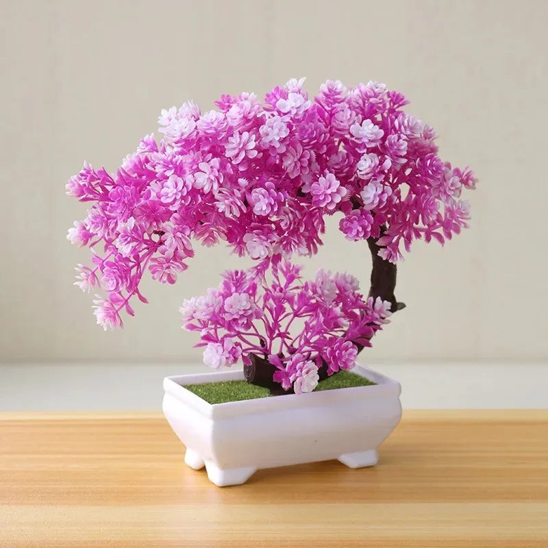 Artificial Bonsai Tree — Decorative Faux Plant for Home & Garden