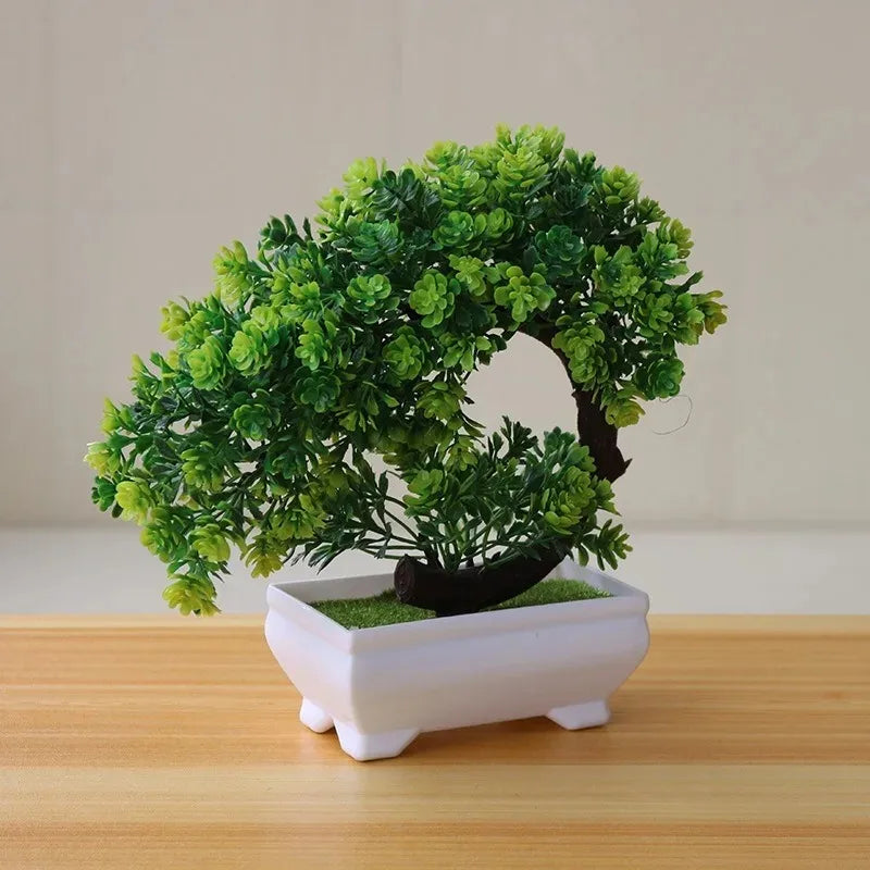 Artificial Bonsai Tree — Decorative Faux Plant for Home & Garden