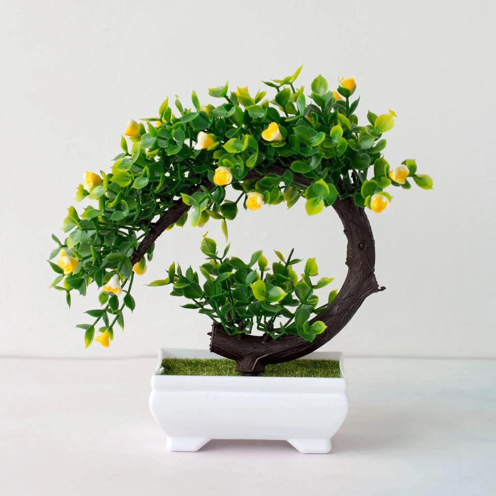 Artificial Bonsai Tree — Decorative Faux Plant for Home & Garden